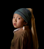 Remake "Girl with a Pearl Earring"