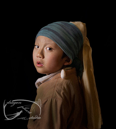Remake "Girl with a Pearl Earring"