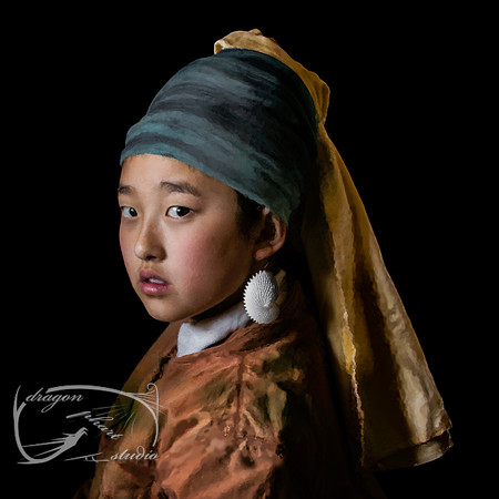 Remake "Girl with a Pearl Earring"