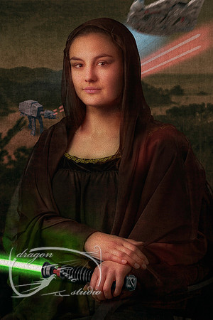 Remake "Mona Lisa - Jedi version"