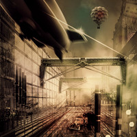 Stempunk Cityscapes #1