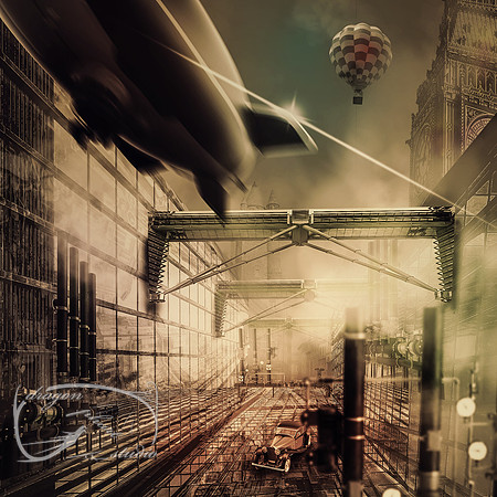Stempunk Cityscapes #1
