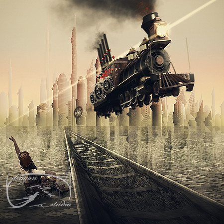 Steampunk Cityscapes #2