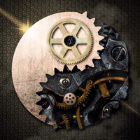 Steampunk Yin Yang MkI
